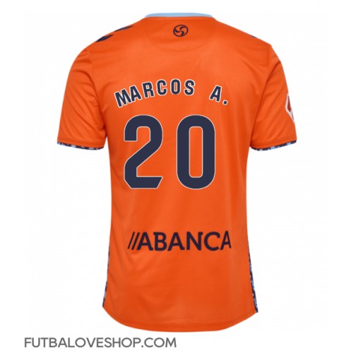 Dres Celta Vigo Marcos Alonso #20 Tretina 2024-25 Krátky Rukáv